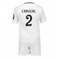 Maglie da calcio Real Madrid Daniel Carvajal #2 Prima Maglia Bambino 2024-25 Manica Corta (+ Pantaloni corti)